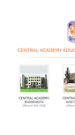 Mobile Screenshot of centralacademyjpr.com